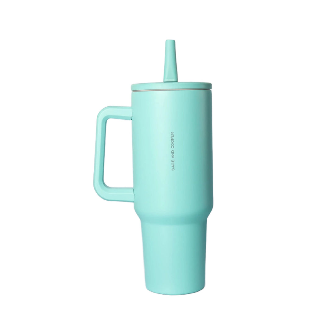 Sage & Cooper Cleo Bottle Tumbler - Aqua