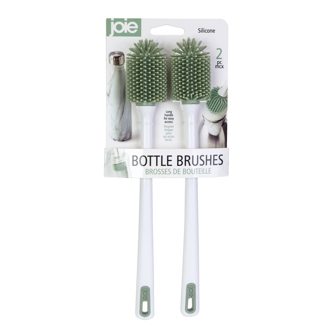 Joie Silicone Bottle Brush - 2pk - Sage Green