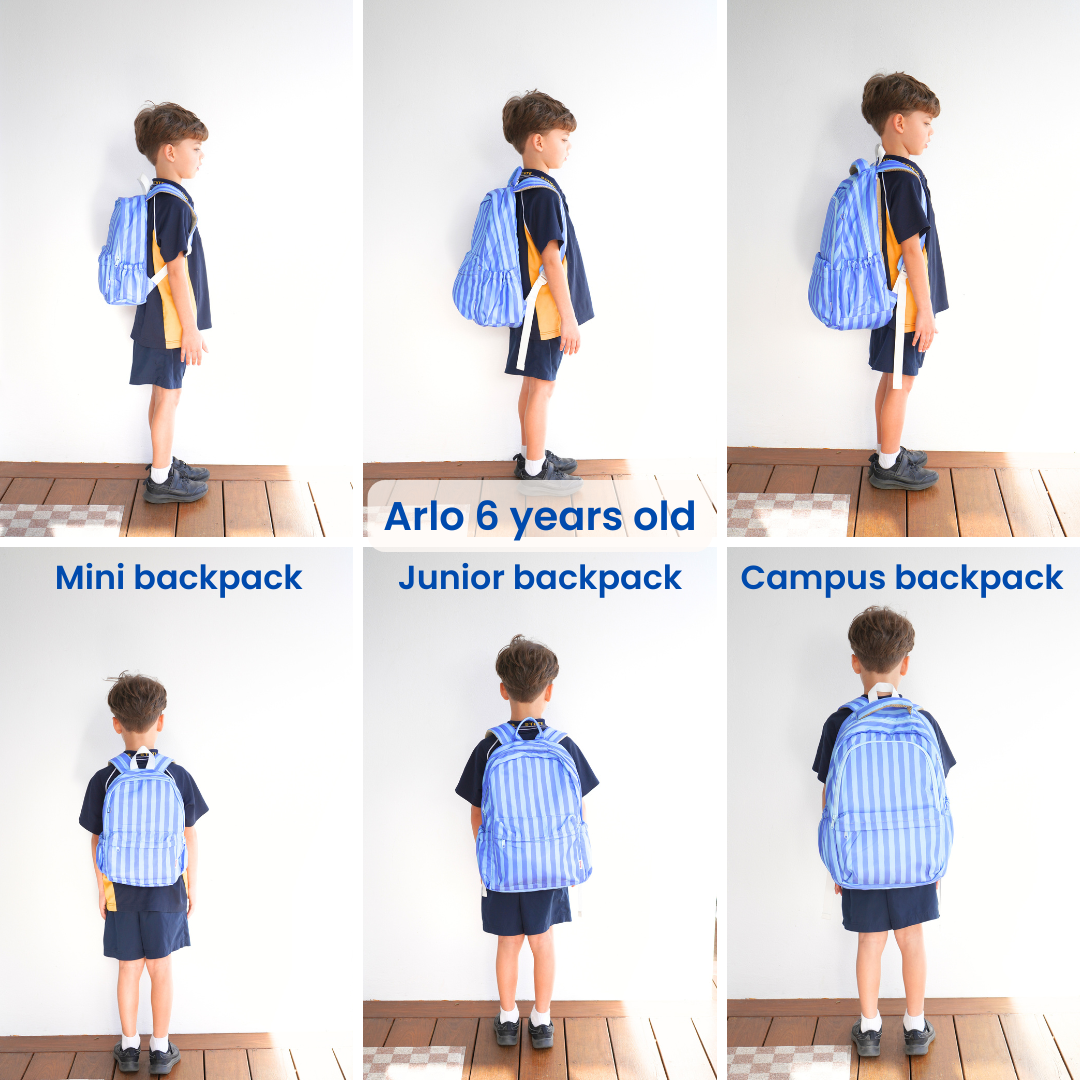 Blue Pixel Junior Kindy/School Backpack-Kinnder