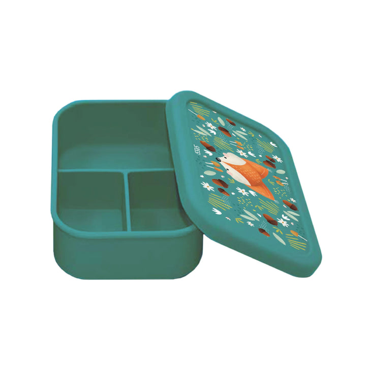 Sassi Silicone Lunch Box - Crunchy The Fox