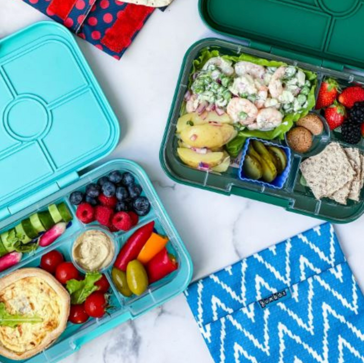 Yumbox Tapas Lunch Box 5 - Antibes Blue - Jungle