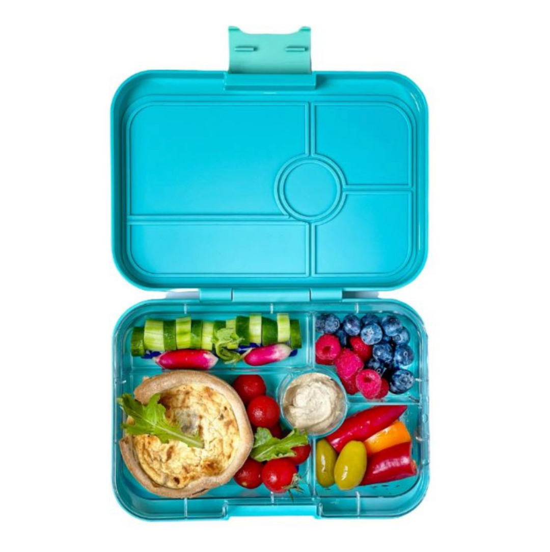 Yumbox Tapas Lunch Box 5 - Antibes Blue - Jungle