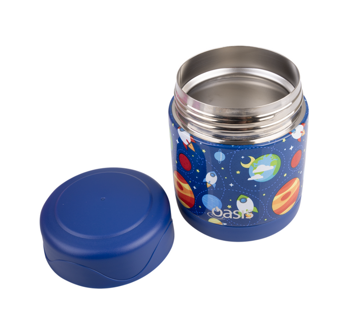 Sachi Insulated Lunch Bag, Food Jar & Bottle Bundle - Outer Space
