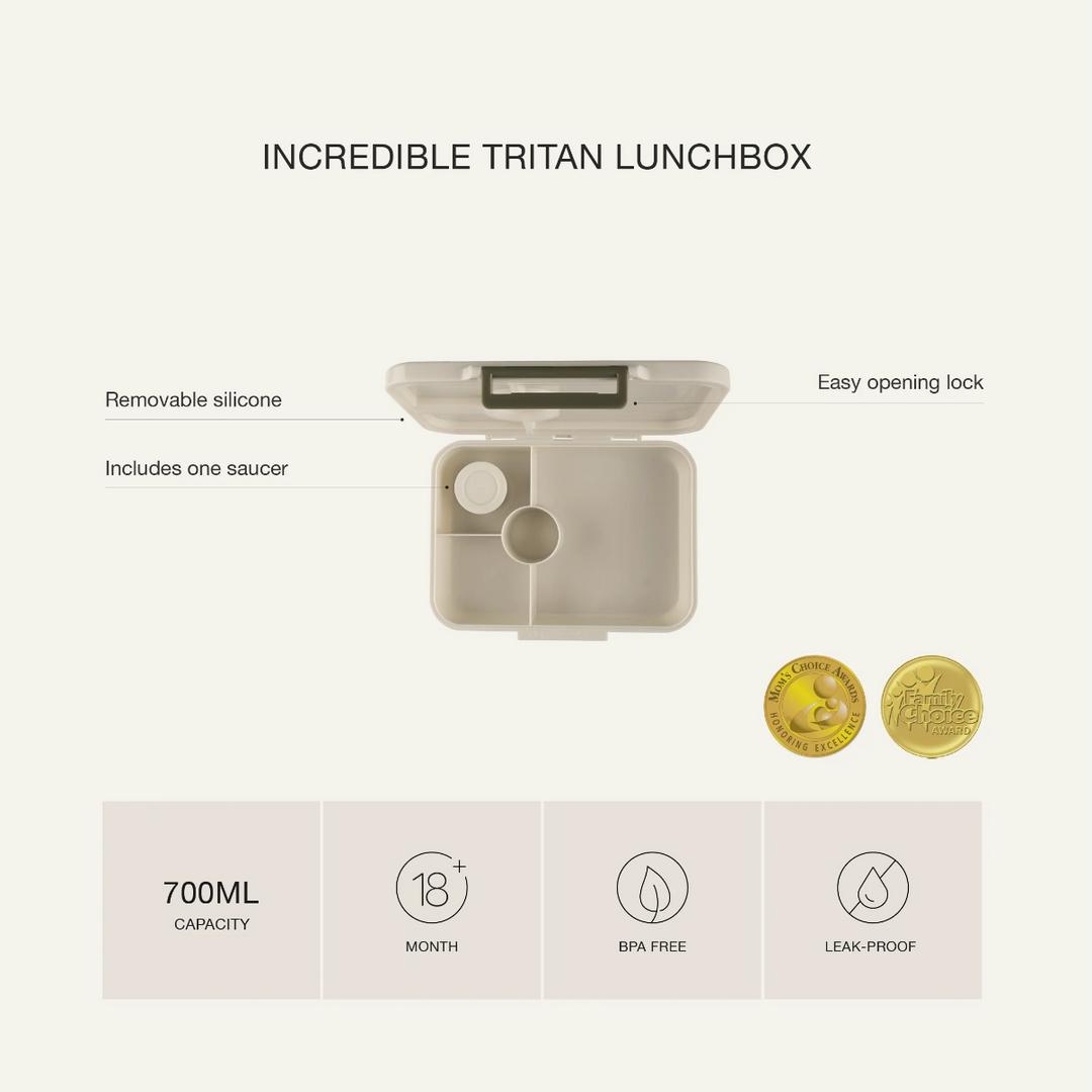 Citron Incredible Tritan Lunch Box - Green