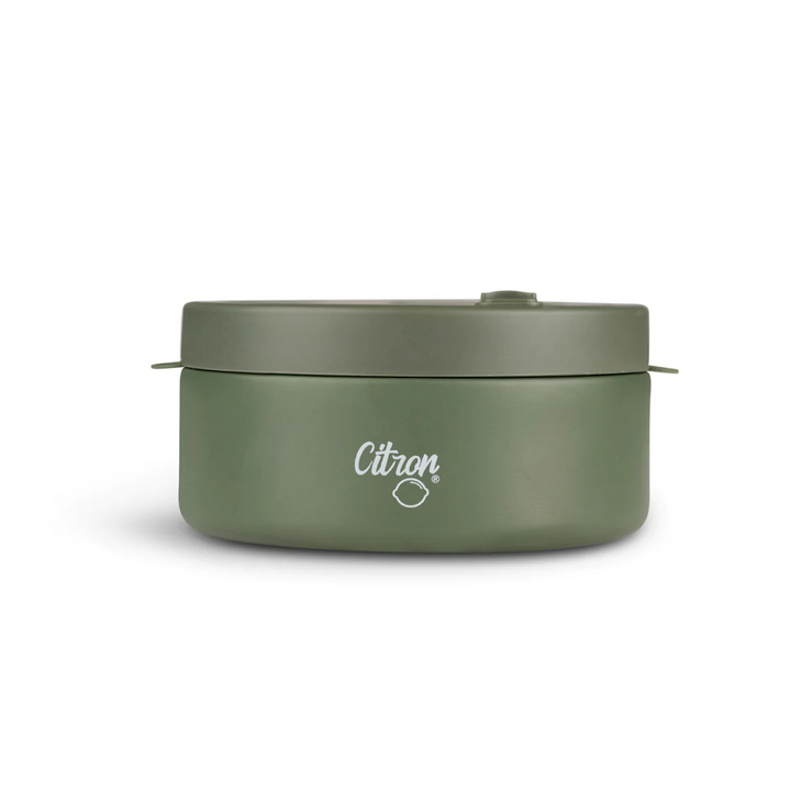 Citron Large Insulated Food Jar - Green