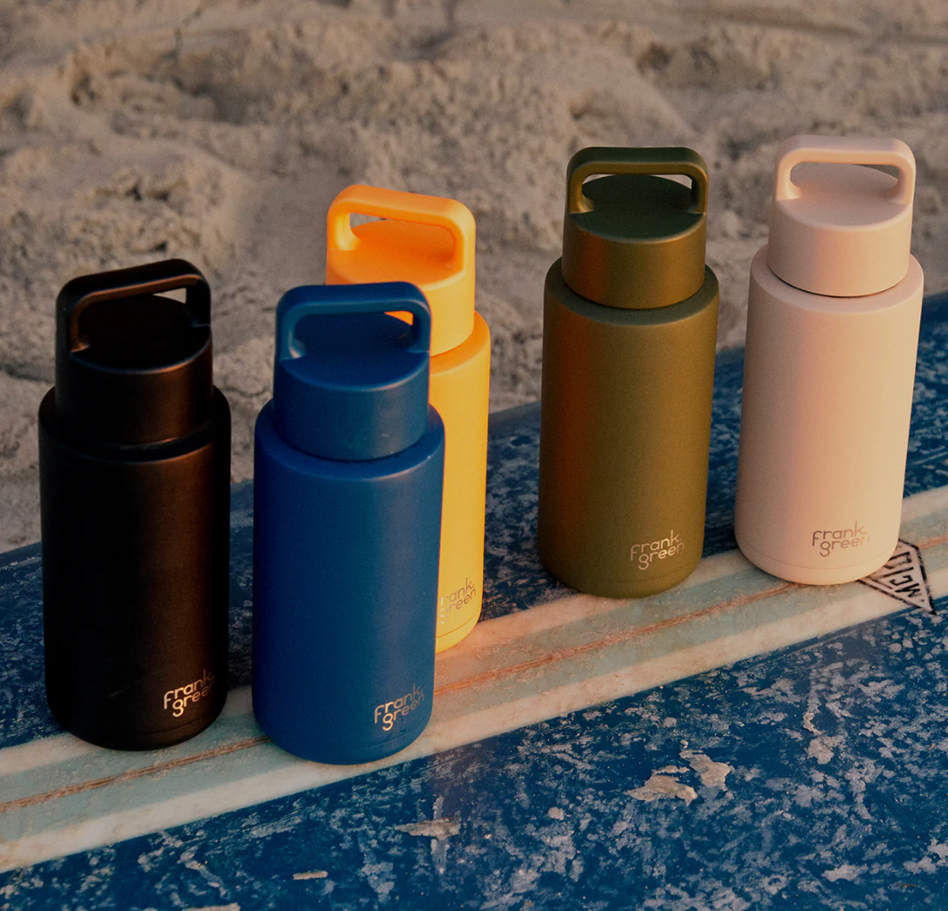 Frank Green Grip Finish & Lid Insulated Bottle - Blushed