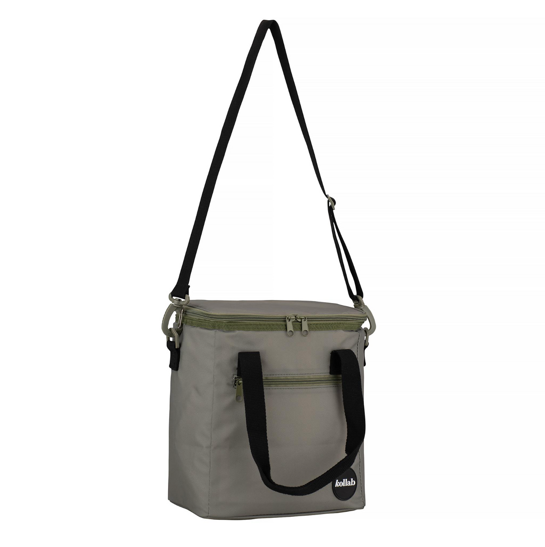 Kollab Mini Insulated Cooler Bag - Khaki Black
