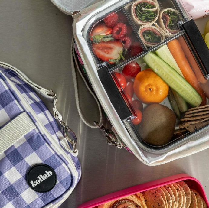 Kollab Insulated Bento Lunch Bag - Future Dusk Check