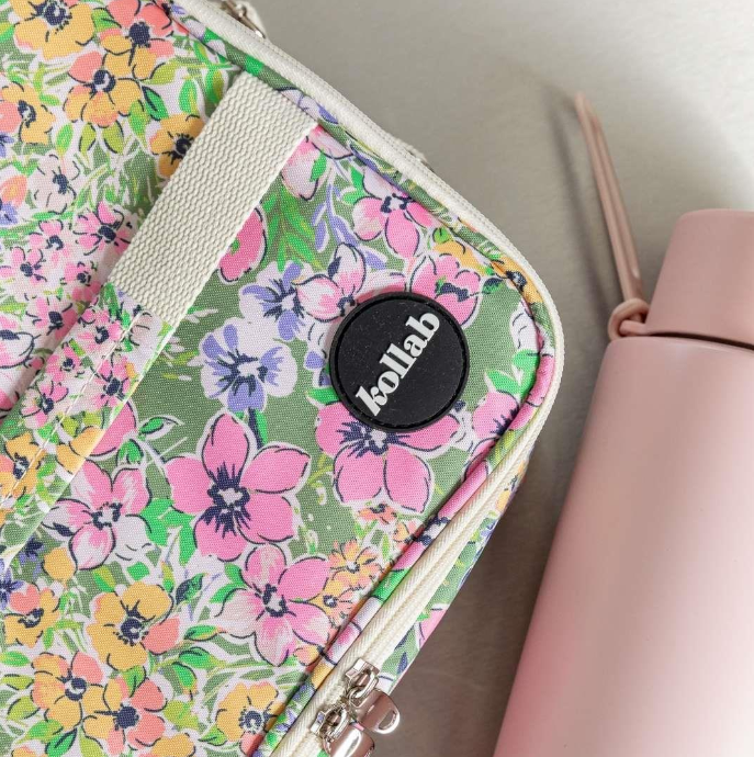 Kollab Insulated Bento Lunch Bag - Petite Blooms