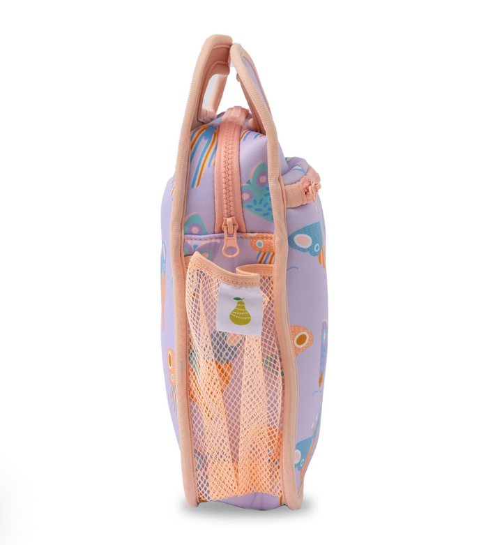 Nudie Rudie Lunch Box Neoprene Lunch Bag - Butterfly Dreams