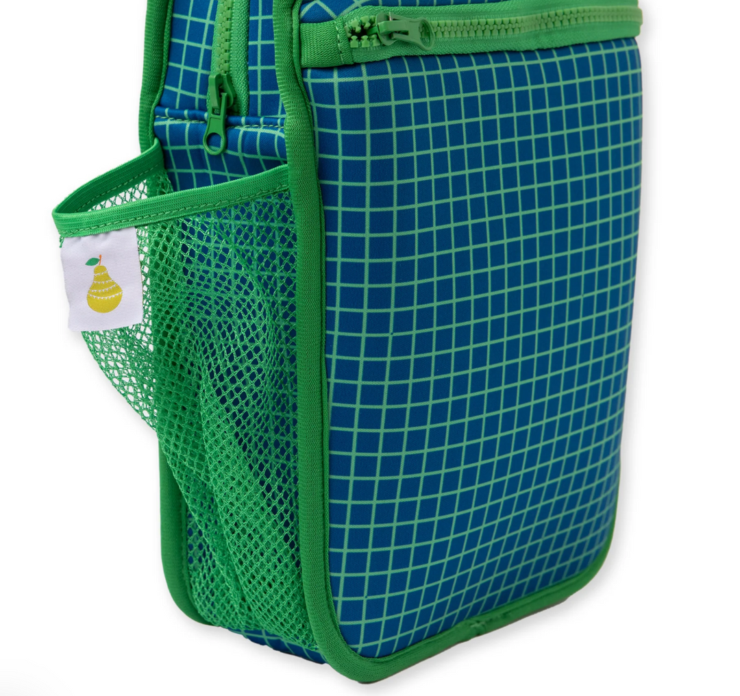 Nudie Rudie Lunch Box Neoprene Lunch Bag - Graph It Green