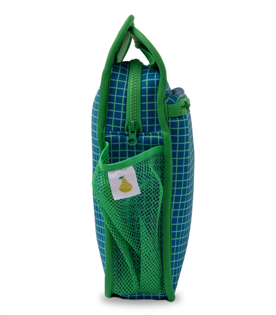 Nudie Rudie Lunch Box Neoprene Lunch Bag - Graph It Green