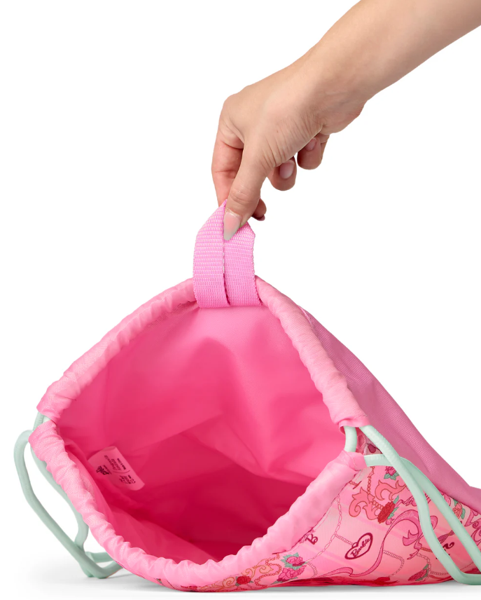 The Somewhere Co. Drawstring Bag - Barbie Rococo