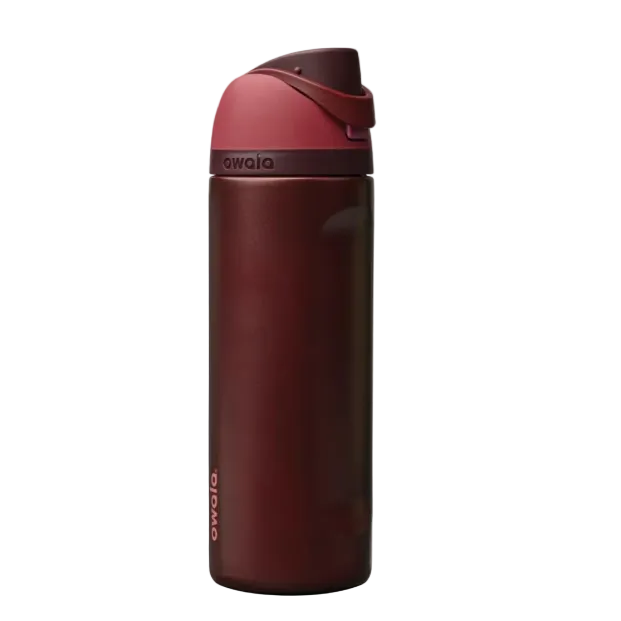 Owala Insulated FreeSip Drink Bottle - 710ml - Black Cherry