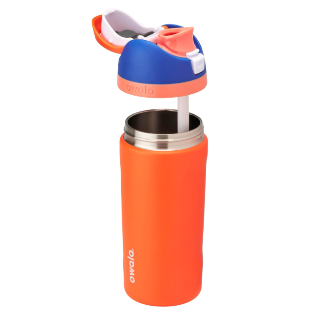 Owala Kids' Insulated FreeSip Drink Bottle - 475ml - Blue Citrus