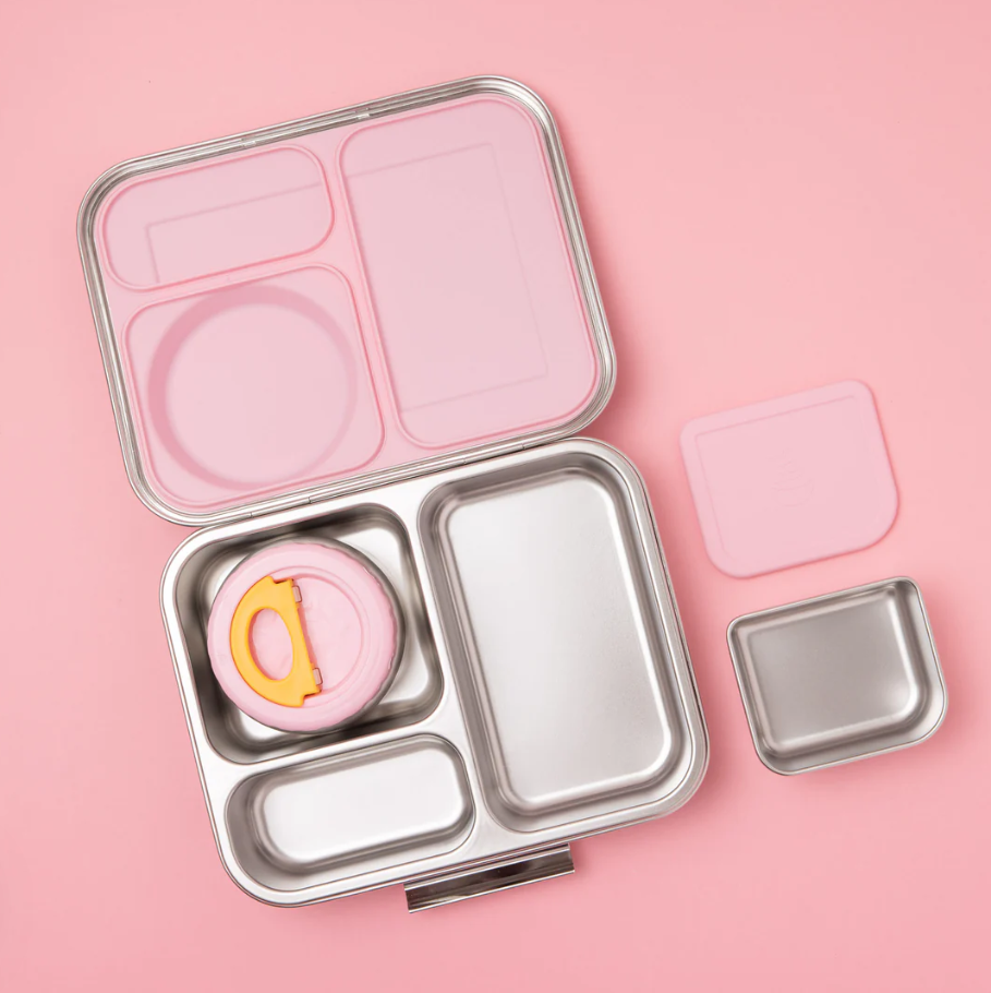 Nudie Rudie Stainless Steel Hot N Cold Hero Box - Pink