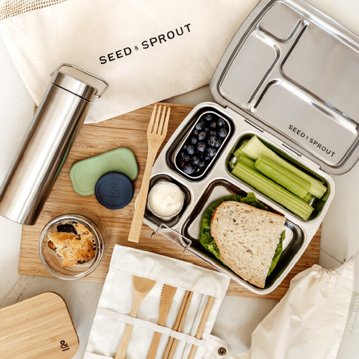 Seed & Sprout CrunchBox Stainless Steel Bento Box