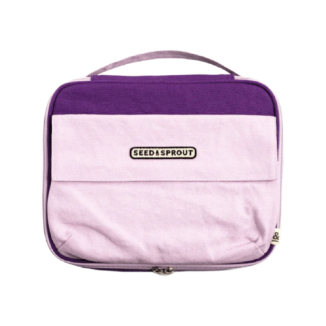 Seed & Sprout Insulated CrunchCase - Plum
