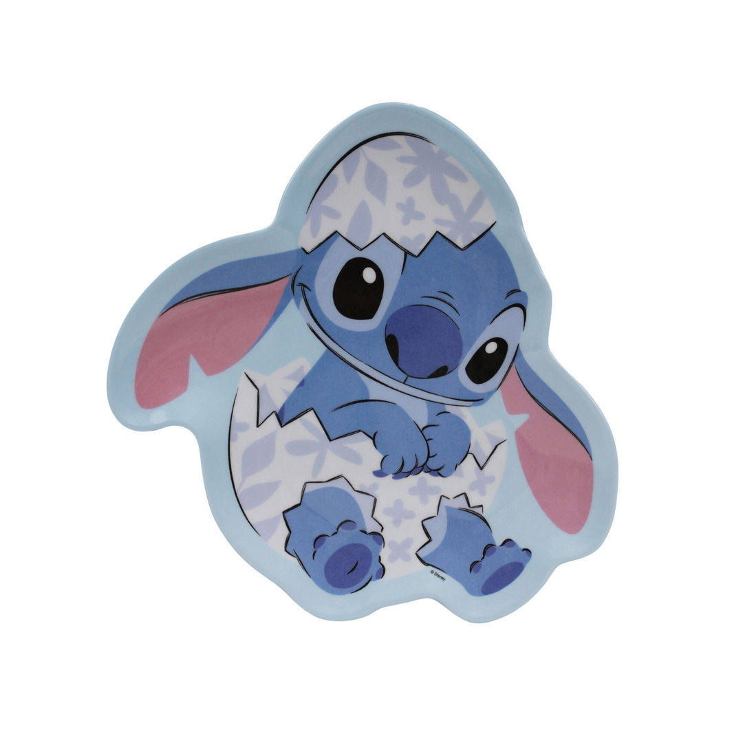 Shaped Easter Melamine Plate - Stitch