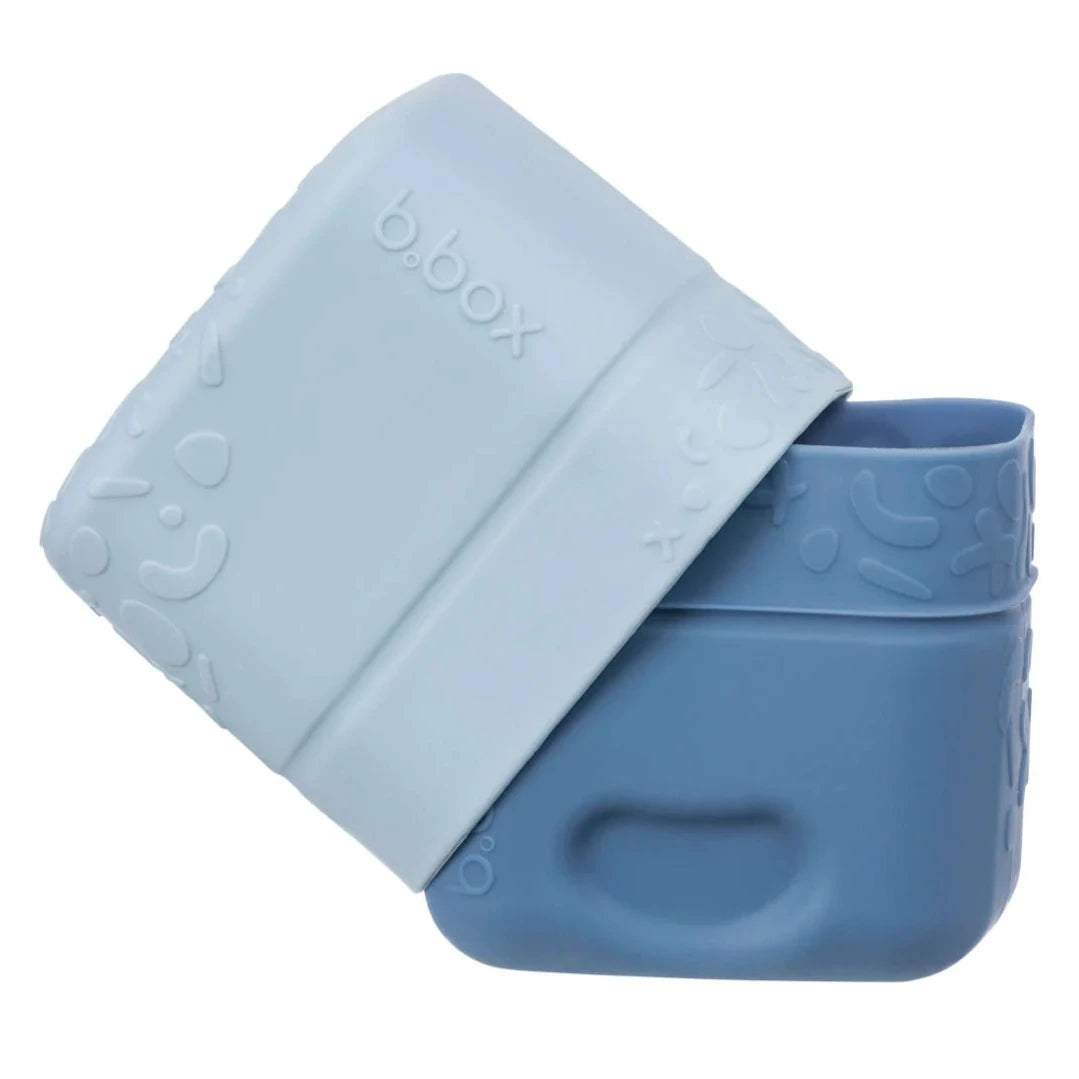 b.box Silicone Snack Cups - Ocean
