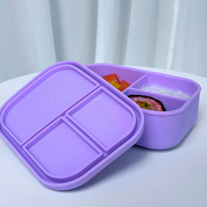 Silicone Bento Nibble - Lilac