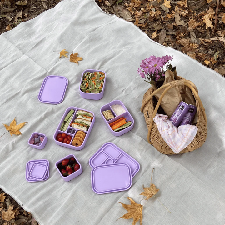 Silicone Bento Nibble - Lilac