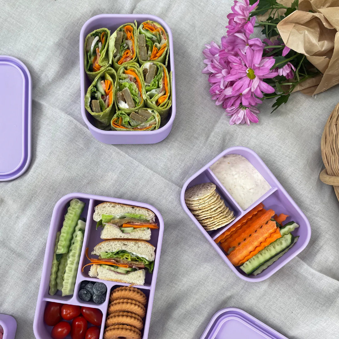 Silicone Bento Nibble - Lilac