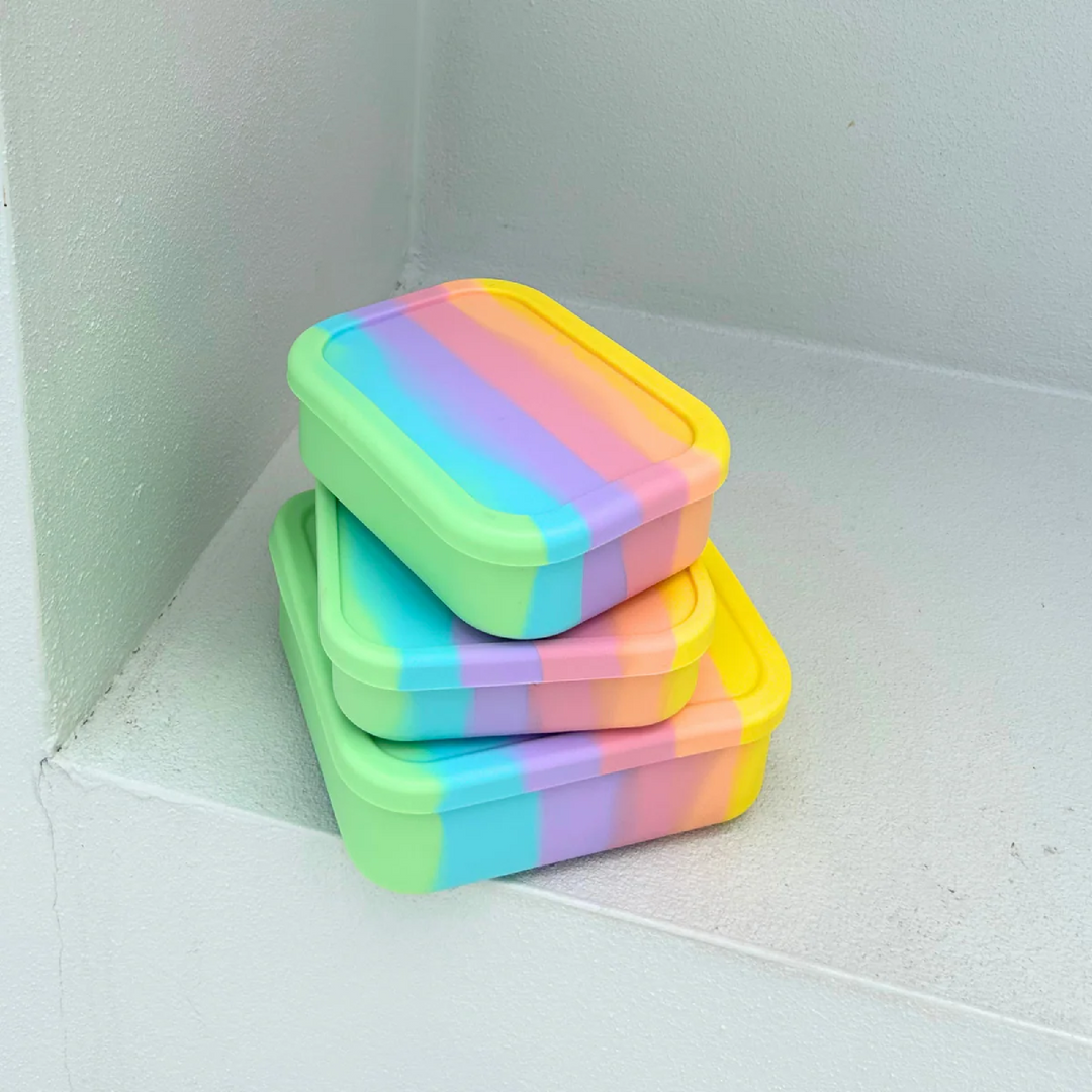 Silicone Bento Nibble - Rainbow