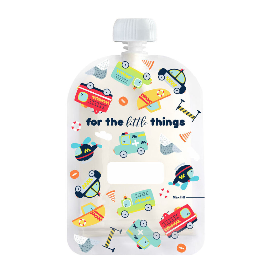 Sinchies 150ml Reusable Food Pouch - 5 Pack - Rescue Squad