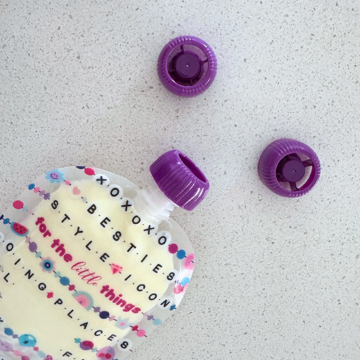 Sinchies Child Safe Anti-Choke Lids - Assorted Colours - 5 Pack