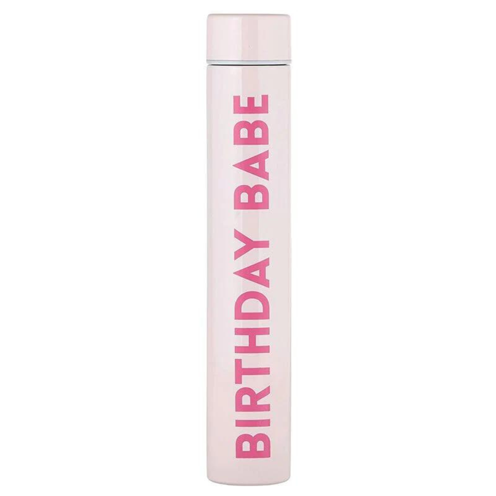 Skinny Flask Bottle - Birthday Babe