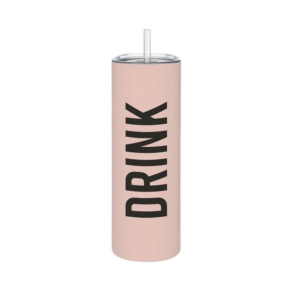 Skinny Tumbler with Straw - Drink