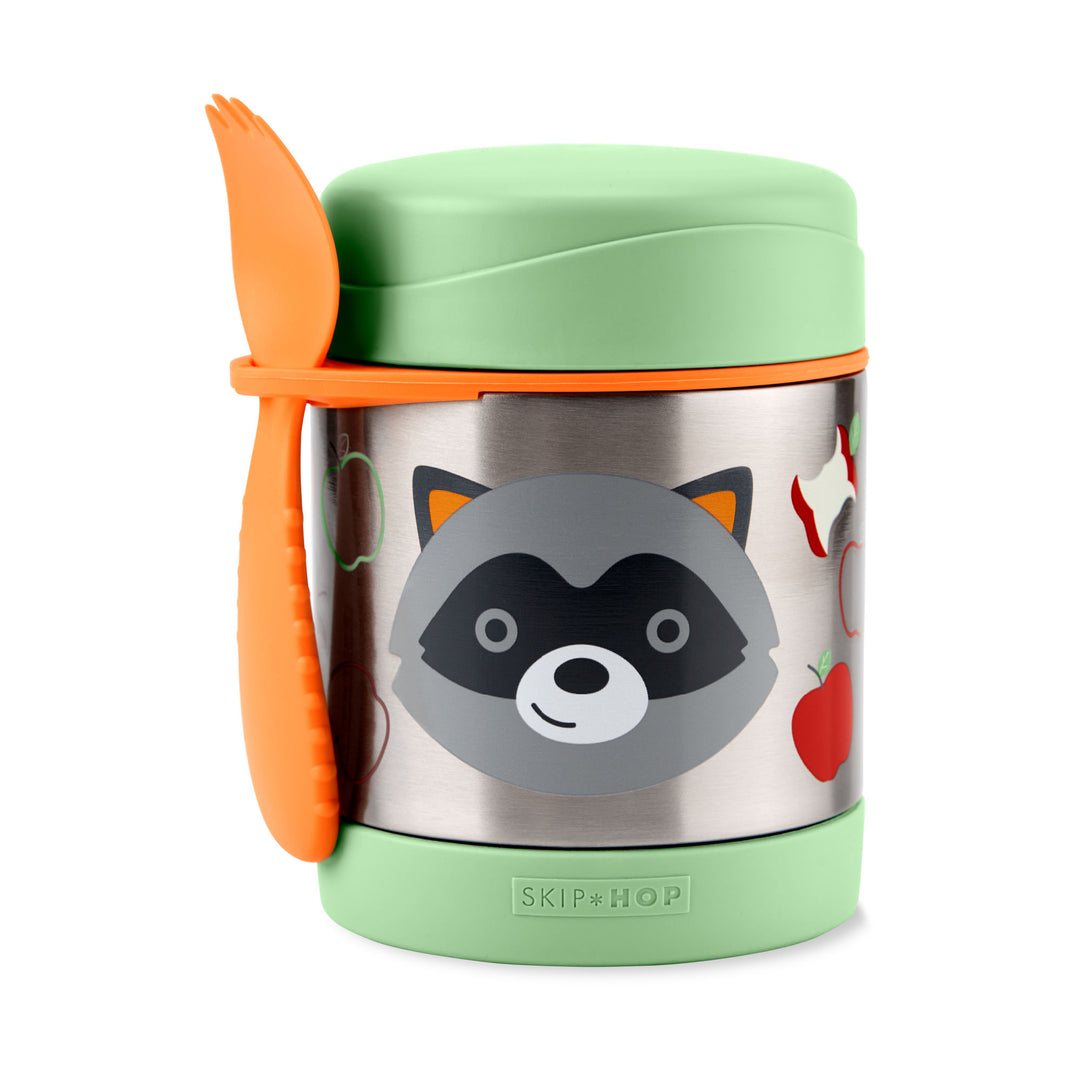 Skip Hop Insulated Food Jar - Raccoon