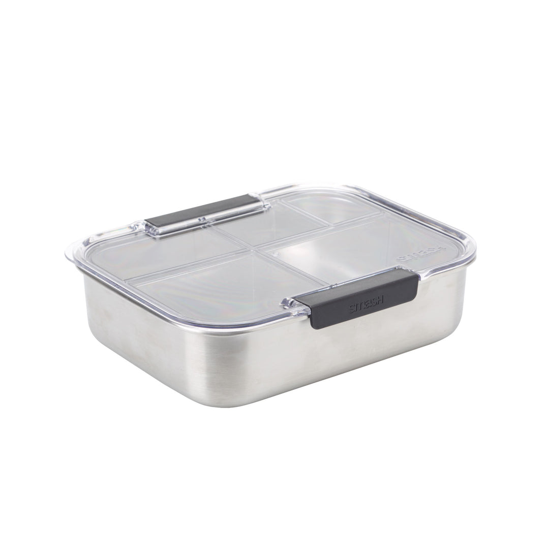 Smash Stainless Steel Bento Lunch Box - Black