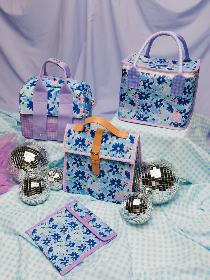 The Somewhere Co. Lunch Tote - Blue Meadow