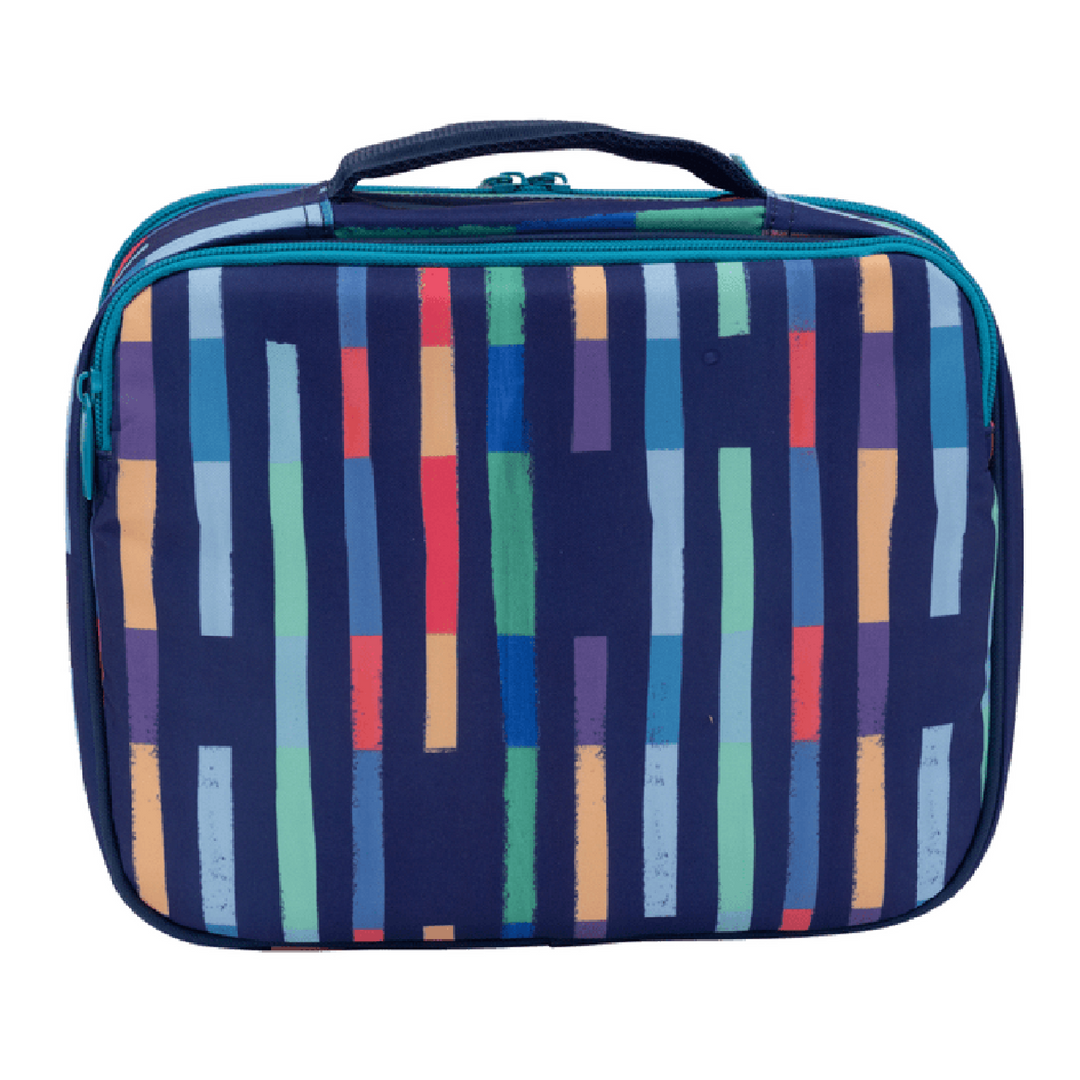 Spencil BIG Cooler Lunch Bag + Chill Pack - Bright Stripes