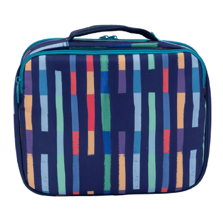 Spencil BIG Cooler Lunch Bag + Chill Pack - Bright Stripes