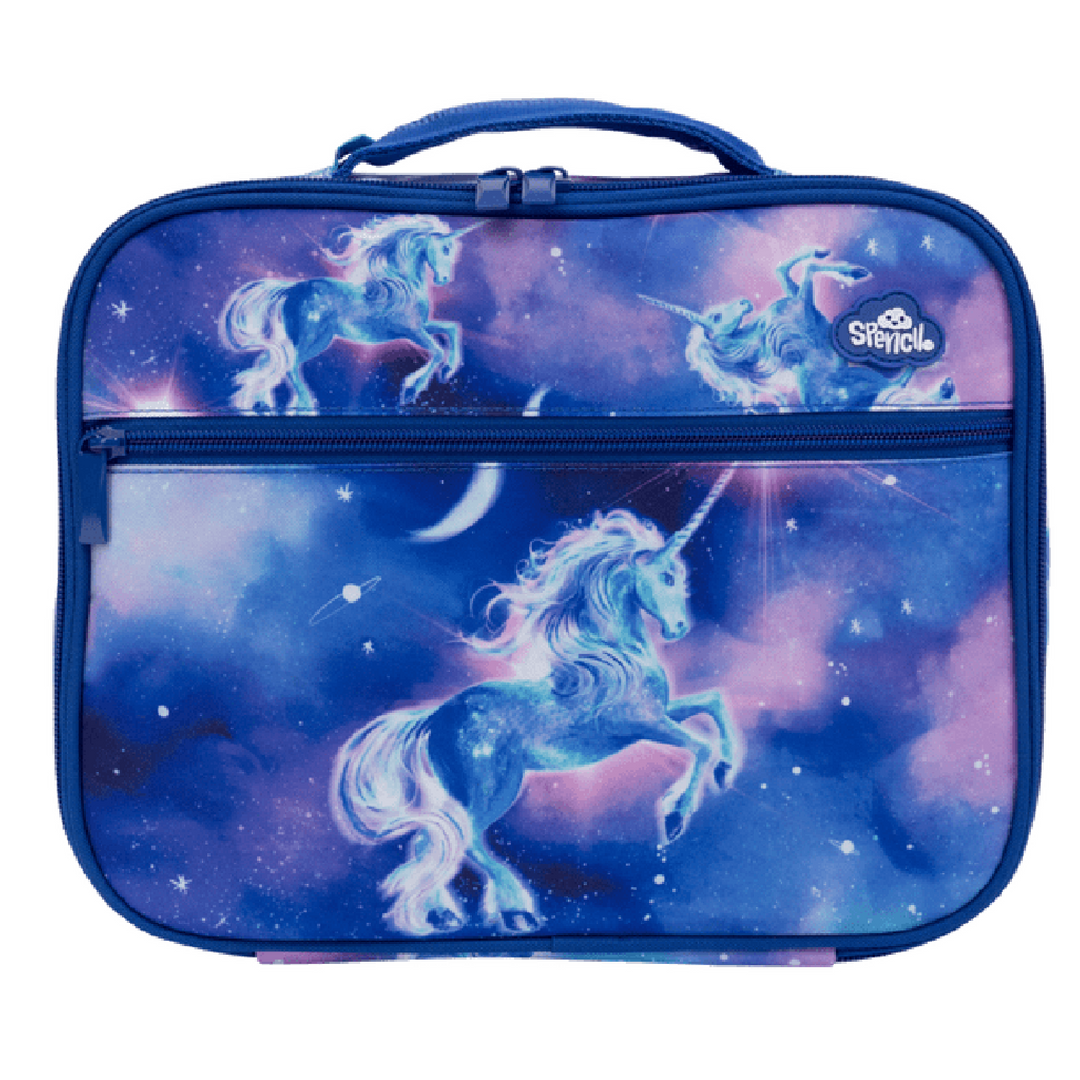 Spencil BIG Cooler Lunch Bag + Chill Pack - Moonlit Unicorn