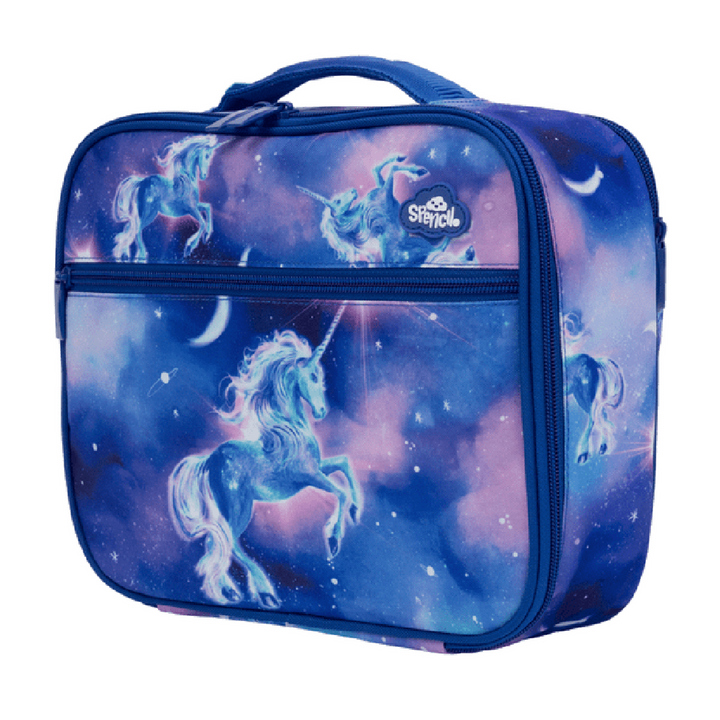 Spencil BIG Cooler Lunch Bag + Chill Pack - Moonlit Unicorn