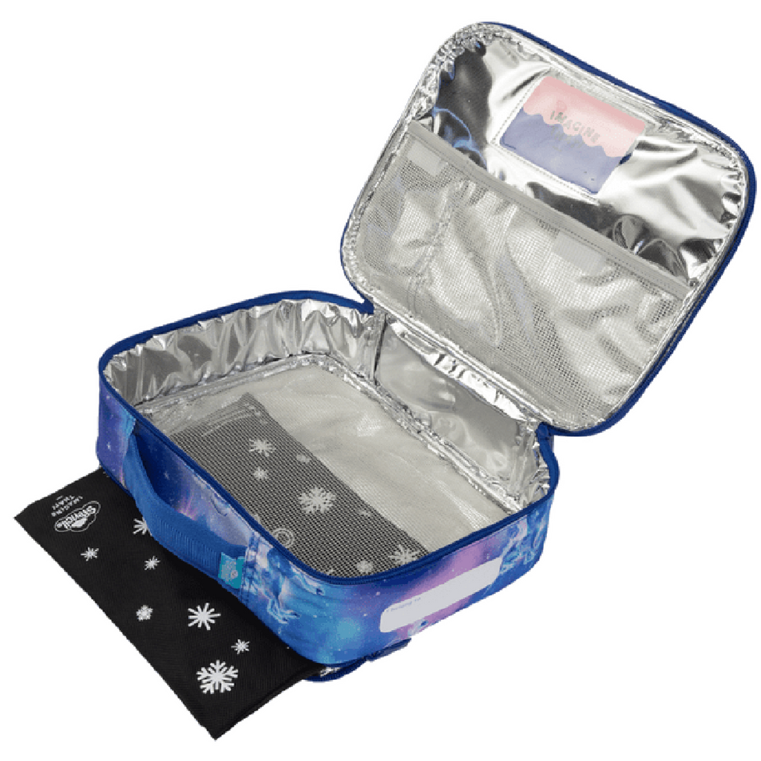 Spencil BIG Cooler Lunch Bag + Chill Pack - Moonlit Unicorn