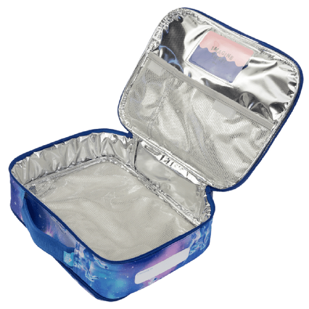 Spencil BIG Cooler Lunch Bag + Chill Pack - Moonlit Unicorn