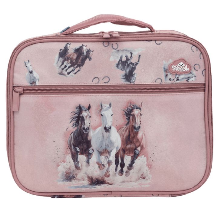 Spencil BIG Cooler Lunch Bag + Chill Pack - Wild Horses