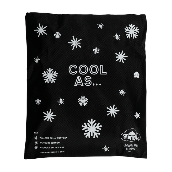 Spencil BIG Cooler Lunch Bag + Chill Pack - Denim Daze