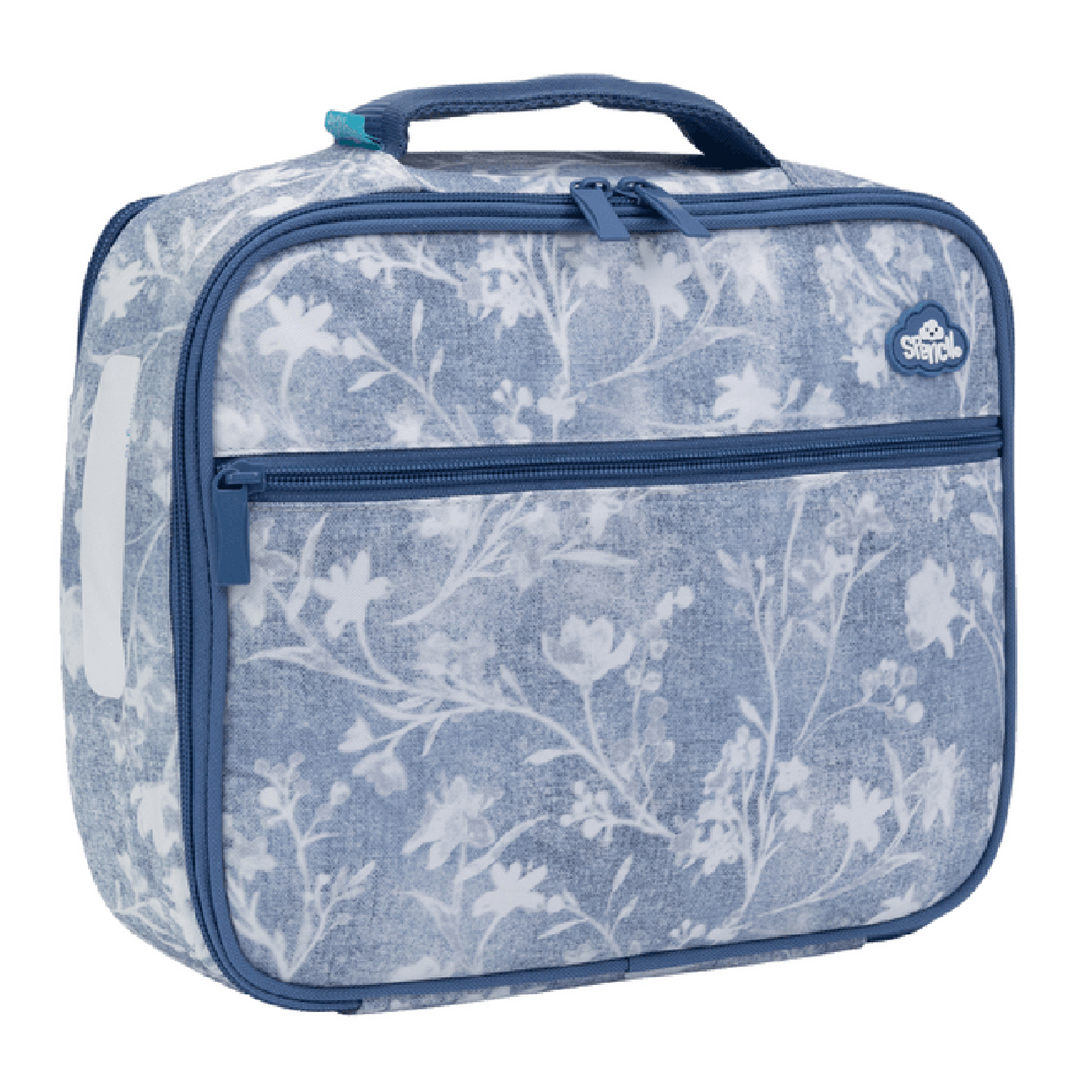 Spencil BIG Cooler Lunch Bag + Chill Pack - Denim Daze