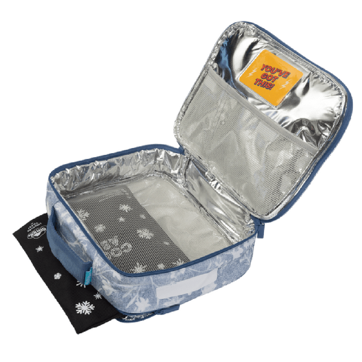 Spencil BIG Cooler Lunch Bag + Chill Pack - Denim Daze