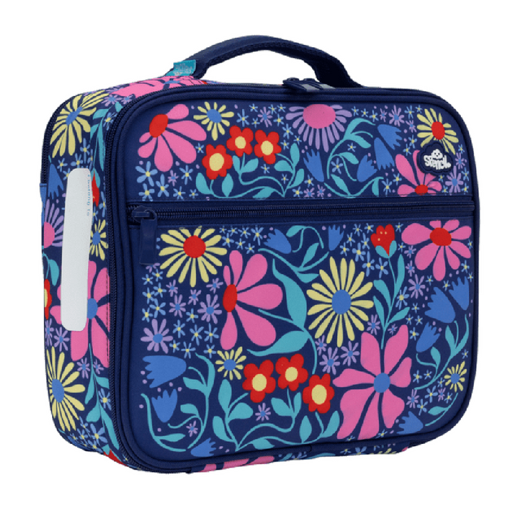 Spencil BIG Cooler Lunch Bag + Chill Pack - Flower Fun