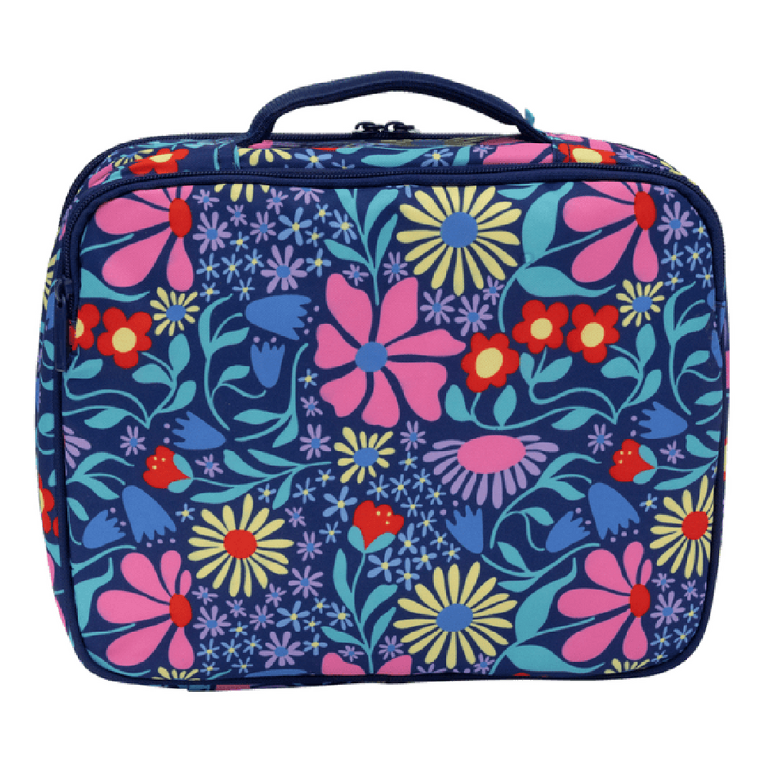 Spencil BIG Cooler Lunch Bag + Chill Pack - Flower Fun