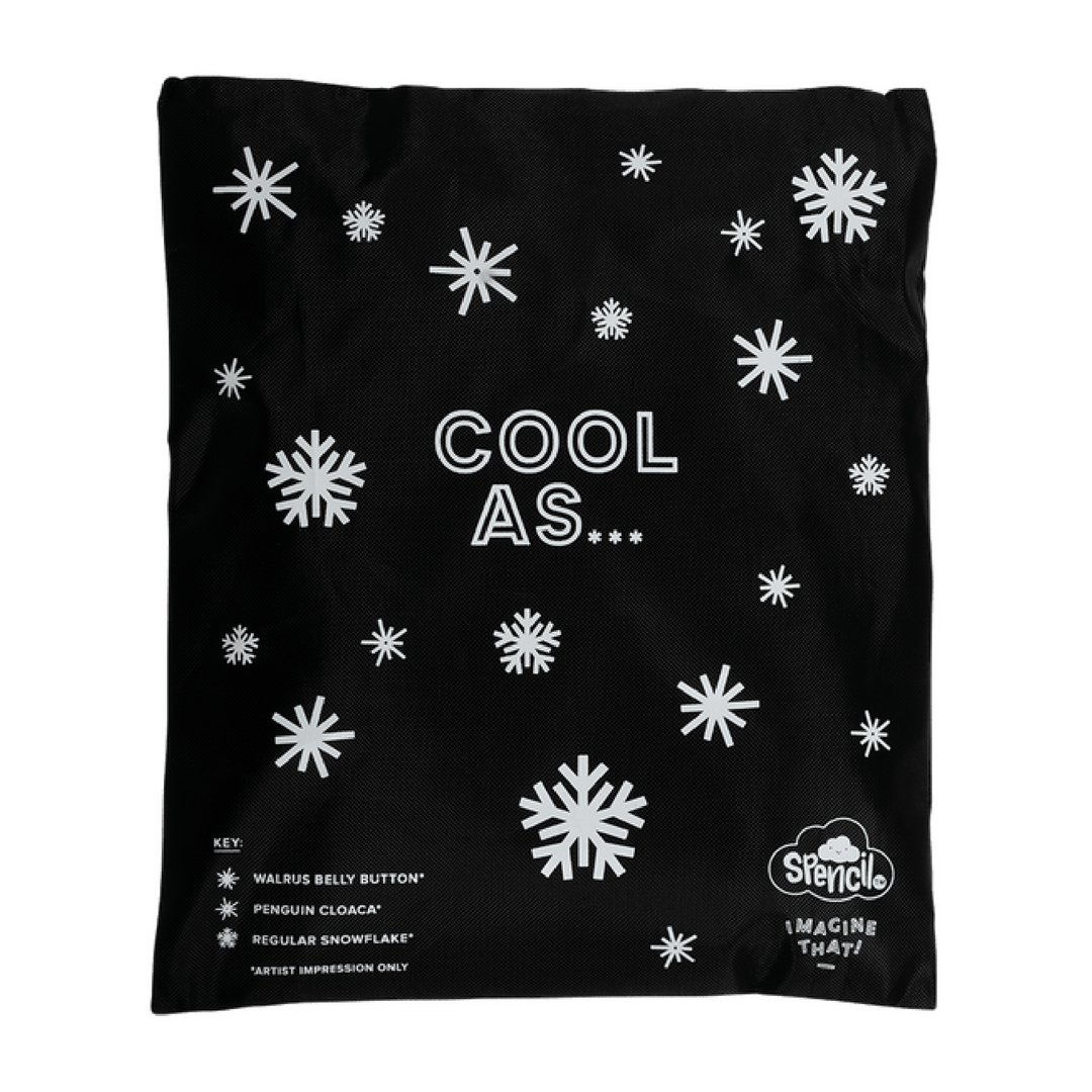 Spencil BIG Cooler Lunch Bag + Chill Pack - Flower Fun