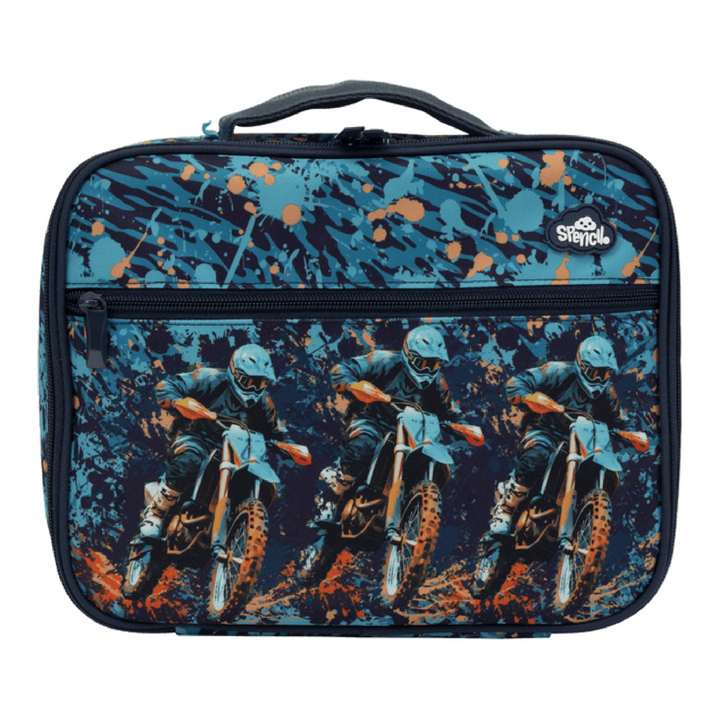 Spencil BIG Cooler Lunch Bag + Chill Pack - Moto Camo Trax