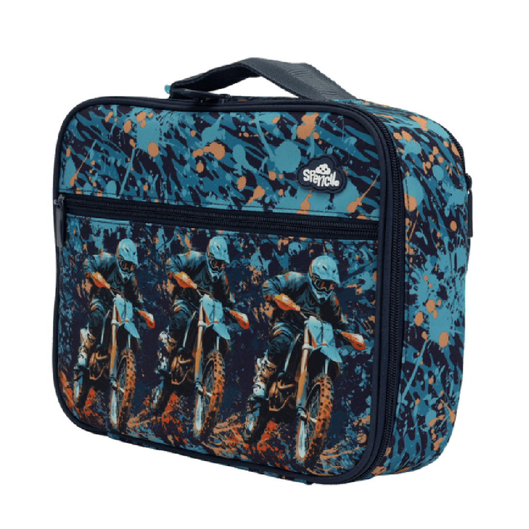 Spencil BIG Cooler Lunch Bag + Chill Pack - Moto Camo Trax